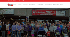Desktop Screenshot of newenglandfitness.net